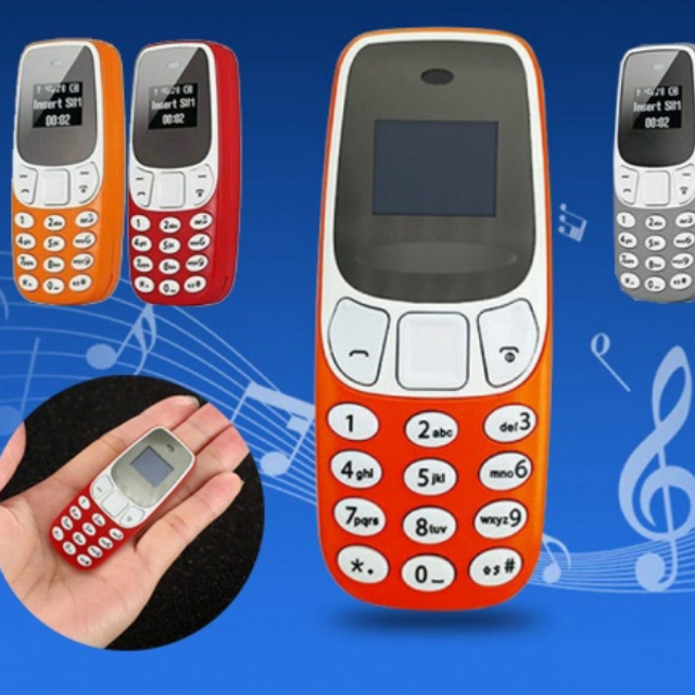 أصغر موبايل في العالم بشريحتين و بطاقة ذاكرة-mini mobile téléphone avec bluetooth-double SIM