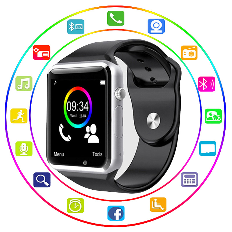 ساعة ذكية تقبل شريحة Sim لإجراء وتلقي المكالمات -montre Intelligente Bluetooth Pour recevoir des appels Montre téléphone -Carte Sim