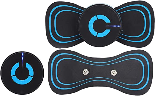 Mini Masseur électrique pour le cou Stimulateur musculaire Soulagement du stress avec 6 positions
