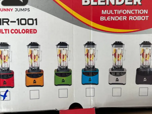 خلاط كهربائي سريع وشديد التحمل من الفولاذ المقاوم للصدأ عالي الجودةHi-Performance 4500W 2.5L Power Blender - Image 2