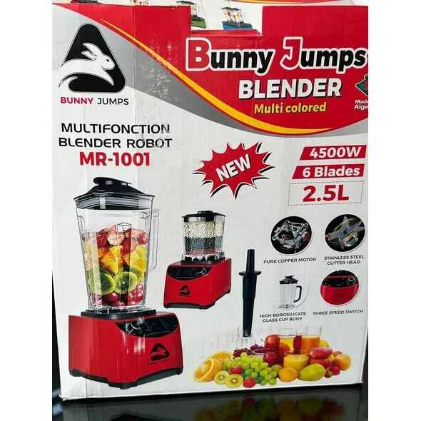 خلاط كهربائي سريع وشديد التحمل من الفولاذ المقاوم للصدأ عالي الجودةHi-Performance 4500W 2.5L Power Blender - Image 9