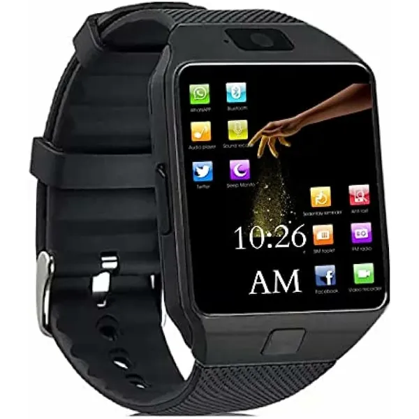 montre Intelligente téléphone -Carte Sim-ساعة ذكية هاتف تقبل شريحة اتصال Sim و بطاقة ذاكرة - Image 3