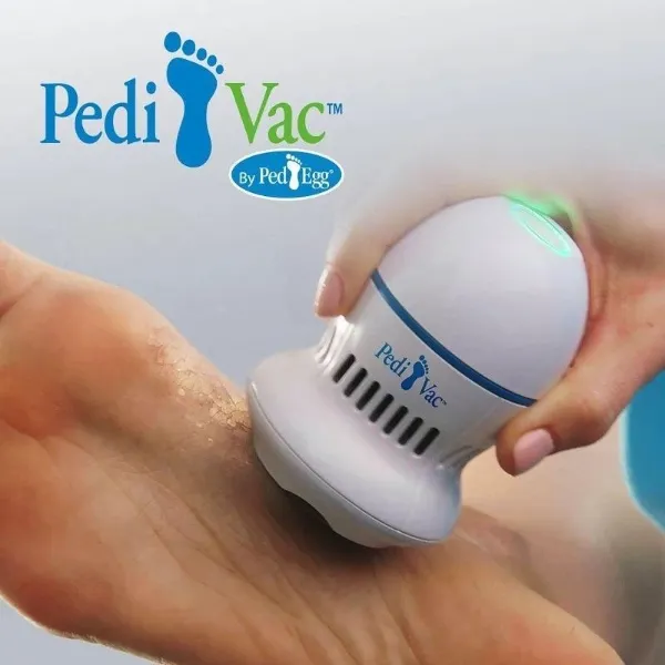 الة تنعيم وازالت التشققات والجلد الميت عندها  pedi vac   - Image 4