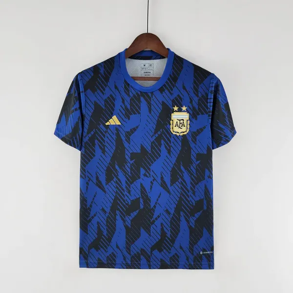 Argentina Pre Match Soccer Jersey - Image 1