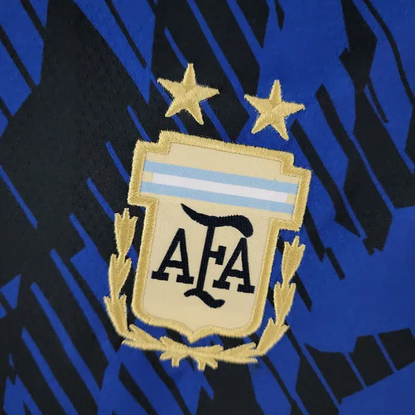 Argentina Pre Match Soccer Jersey - Image 7