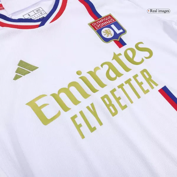 Olympique Lyonnais Soccer Jersey Home 2023/24 - Image 4