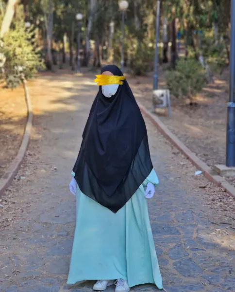 حجاب شرعي قماش صيفي (فرواصي)  - Image 7