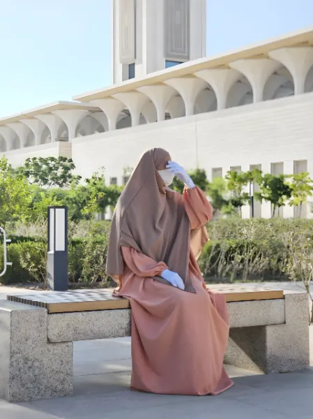 حجاب شرعي (قماش صيفي) - Image 1