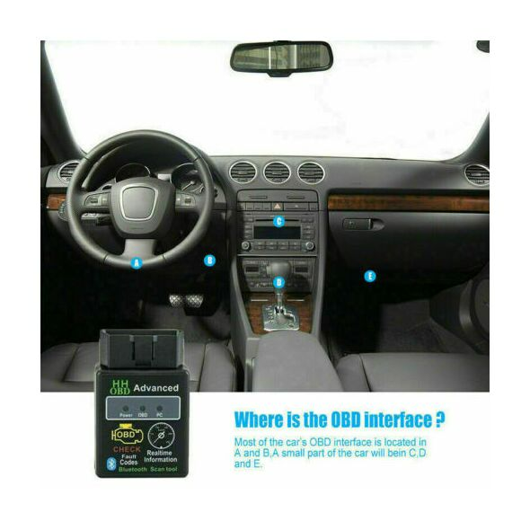 جهاز فحص ذاكرة المحرك OBDII advanced