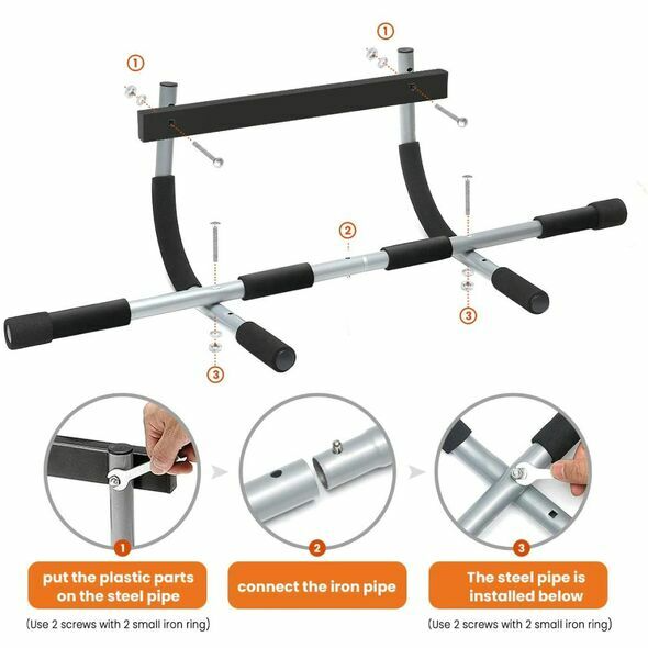 بار منزلي رياضي متعدد الوظائف لتقوية الجزء العلوي من الجسم Multi-Function Total Upper Body Workout Bar - Image 4