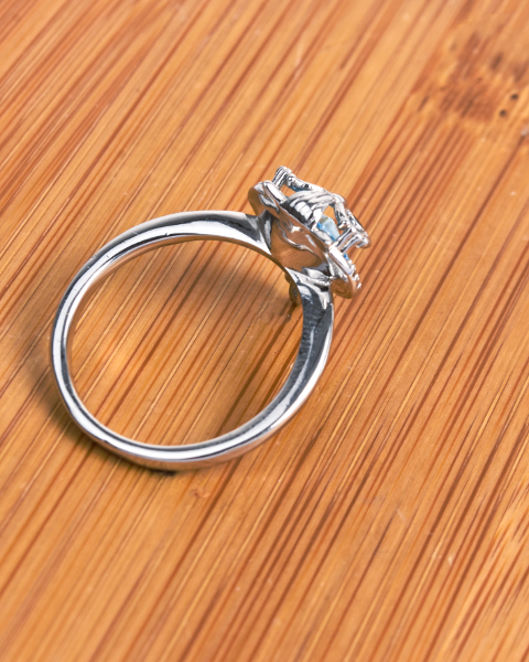 Bague Pierre Hibou Bleu - Image 3