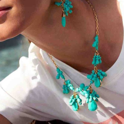 BREEZE TURQUOISE NECKLACE - Image 4