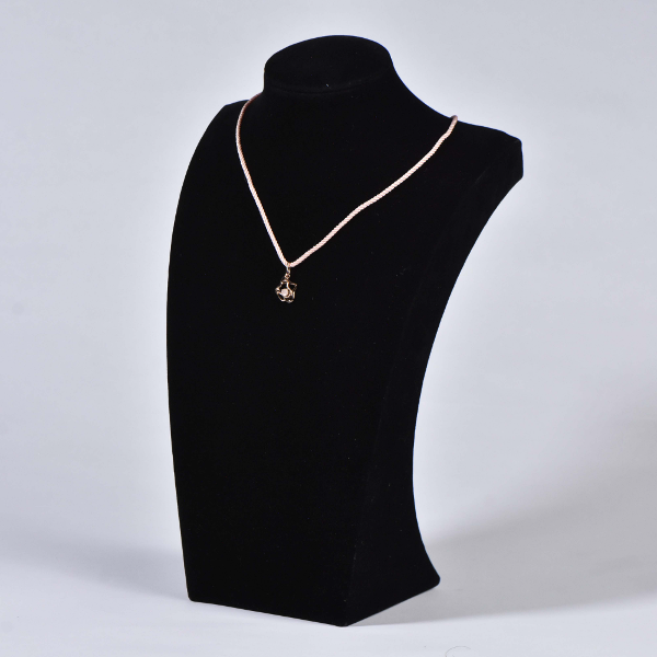 FLOWERY DELICATE CORD NECKLACE - Image 3