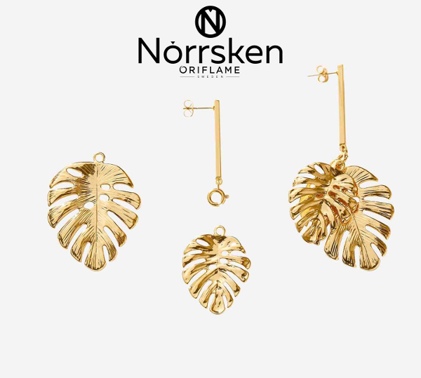  BREEZE LEAF EARRINGS - Image 1