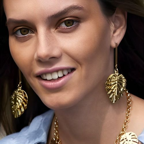  BREEZE LEAF EARRINGS - Image 5