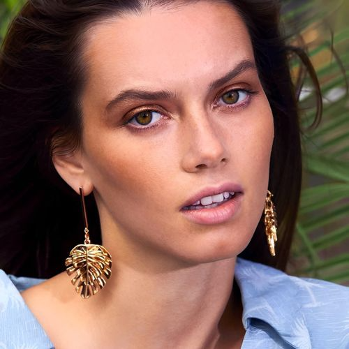  BREEZE LEAF EARRINGS - Image 6