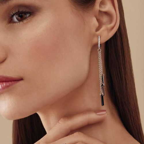 GEOMETRIC CEYLONITE EARRINGS - Image 6