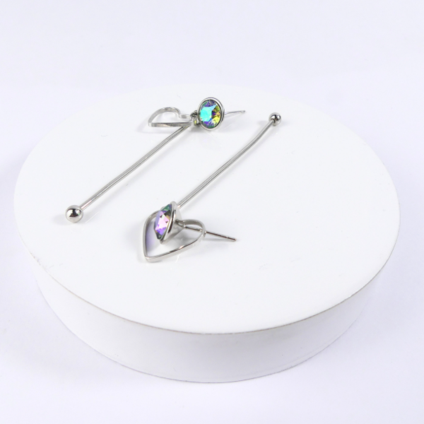Boucles D'oreilles Pendantes Cœur Move - Image 1