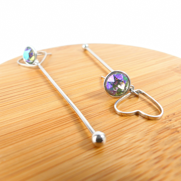 Boucles D'oreilles Pendantes Cœur Move - Image 2