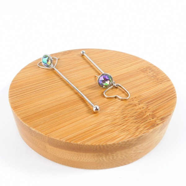 Boucles D'oreilles Pendantes Cœur Move - Image 3