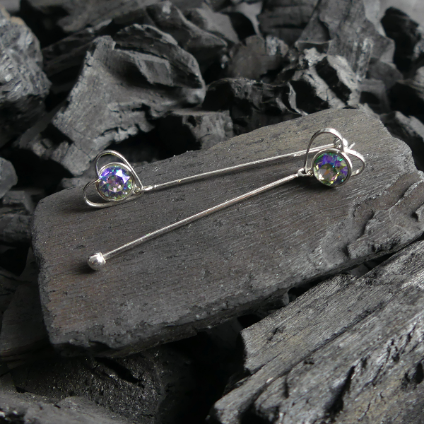 Boucles D'oreilles Pendantes Cœur Move - Image 4