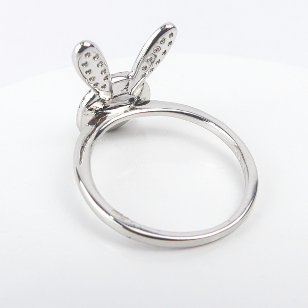 Bague Lapin Blant -Argent- - Image 2