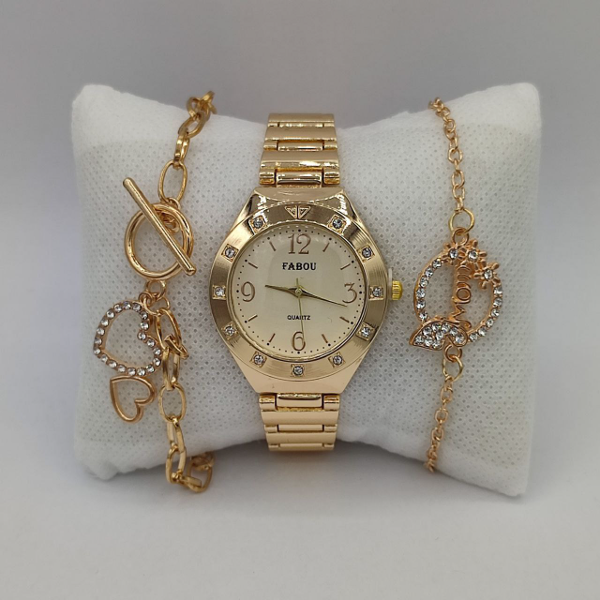 ELEGANT WATCH -مع سوارين + علبة - Image 3