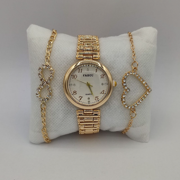 ELEGANT WATCH -مع سوارين + علبة - Image 5