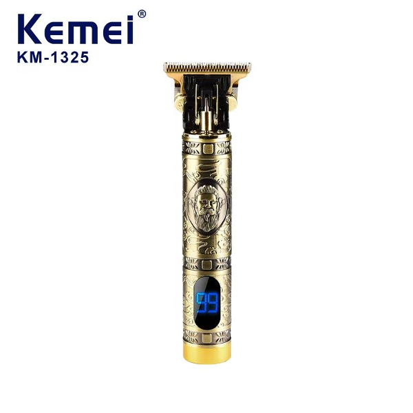 Tondeuses de coupe de cheveux rechargeables LCD Kemei KM-1325 - Image 1