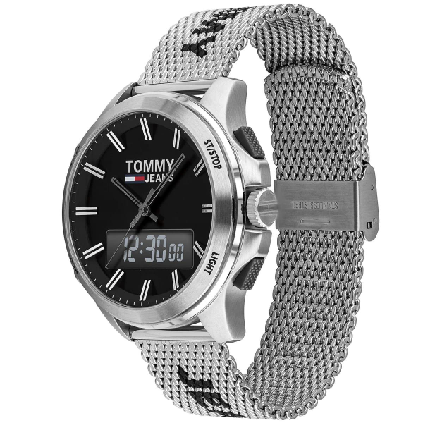Tommy Hilfiger Men's Watch Analogue/Digital Steel 1791765 - Image 2
