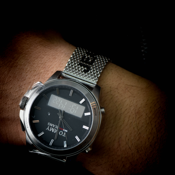 Tommy Hilfiger Men's Watch Analogue/Digital Steel 1791765 - Image 4
