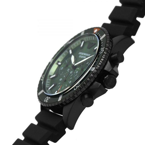 Emporio Armani Montre Chronographe pour Homme , Acier Inoxydable Ton Sur Ton, AR11463 - Image 3