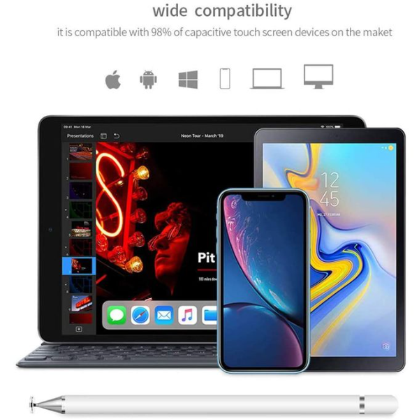 قلم ستايلس لشاشات اللمس - أبيض - Image 6