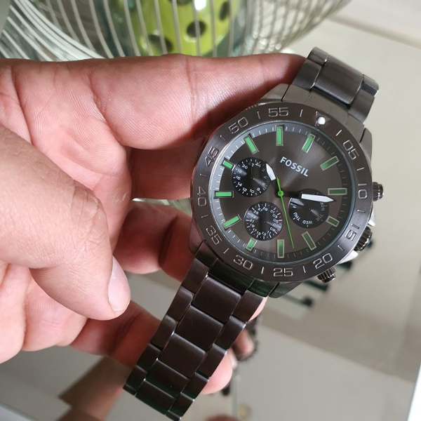  Fossil BQ2504 Bannon Multifunction Smoke Stainless Steel Watch - Image 3