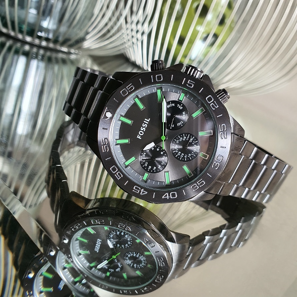  Fossil BQ2504 Bannon Multifunction Smoke Stainless Steel Watch - Image 4