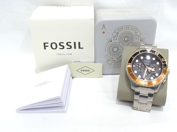 Montre Fossil FB-03 Chronographe Men's en  Acier Inoxydable FS5768 - Image 8