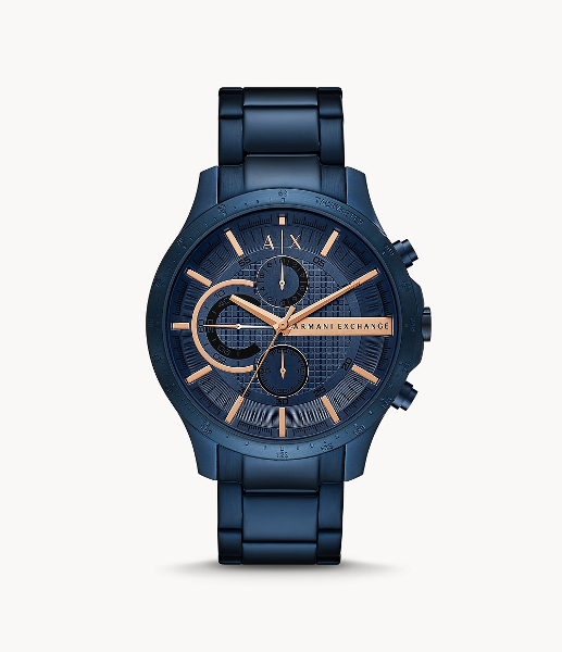 Armani Exchange Analog Blue Dial Men's Watch-AX2430 - Image 1