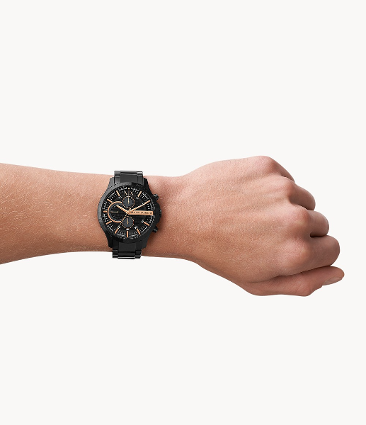 Armani Exchange Montre pour homme, mouvement chronographe noir , AX2429 - Image 4