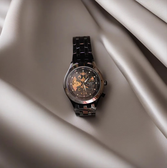 أفضل وأجمل✨ ساعة رجالية ⌚️SWATCH SWISS 👑👑 - Image 1