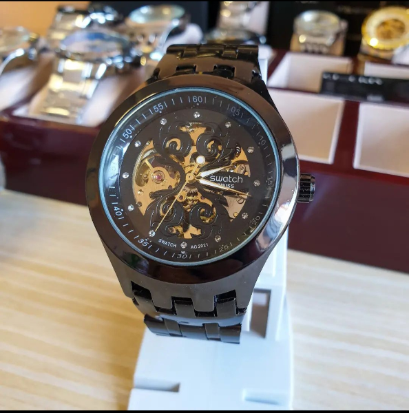 أفضل وأجمل✨ ساعة رجالية ⌚️SWATCH SWISS 👑👑 - Image 2
