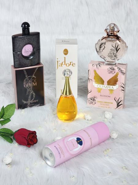 باك 3 عطور نسائية مع هدية مجانية  - Image 1