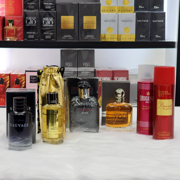 باك 4 عطور رجالية مع هدية مجانية   - Image 1