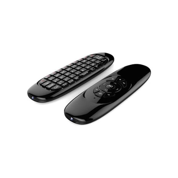 لوحة مفاتيح صغيرة - ماوس - لاسلكي - للتلفزيون الذكي - Android Box - أسود - Image 1