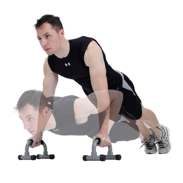 مقبض رياضي إسفنجي عالي الجودة لتمارين الصدر في المنزل مضاد للإنزلاق Action Club Push Up Stand Gym Pour L’entrainement à La Maison - Image 2