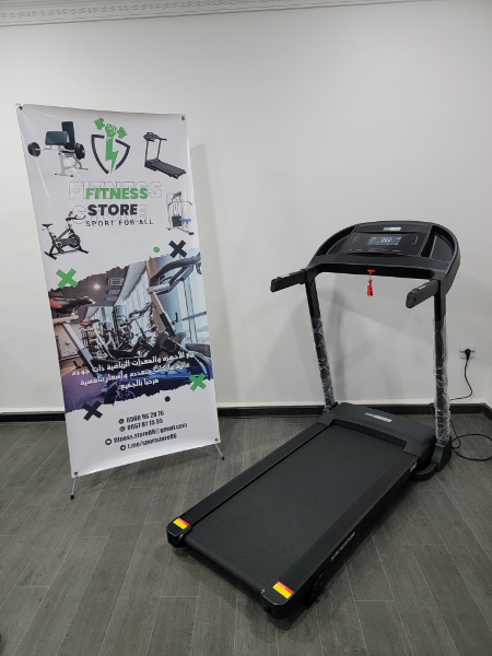 جهاز الركض من PRO FITNESS الوزن الأقصى 100 كغ، جهاز المشي القابل للطي مع الإمالة التلقائية ومراقبة معدل ضربات القلب - Image 6