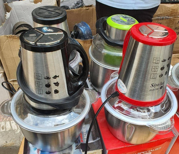 Pack batteur + feur électrique +hachoir inox + blender 2en1 - Image 4