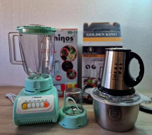 Pack batteur + feur électrique +hachoir inox + blender 2en1 - Image 10