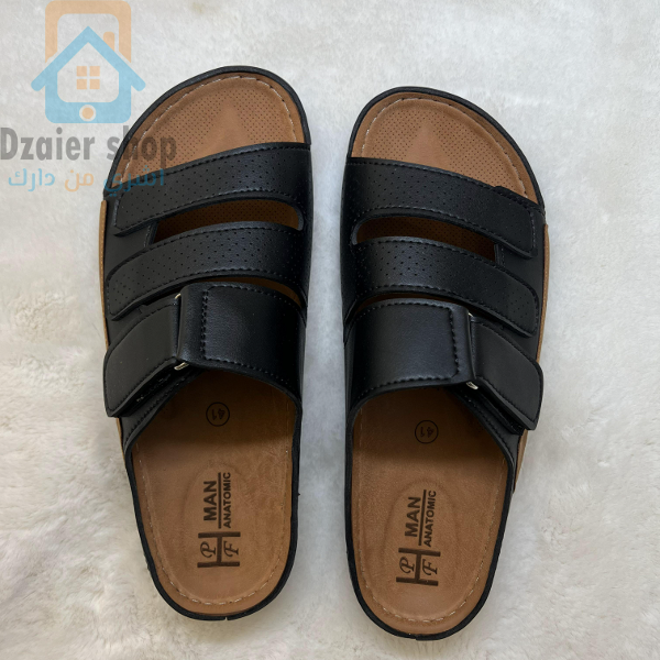 MODELE 3 claquette simili cuir	 - Image 3