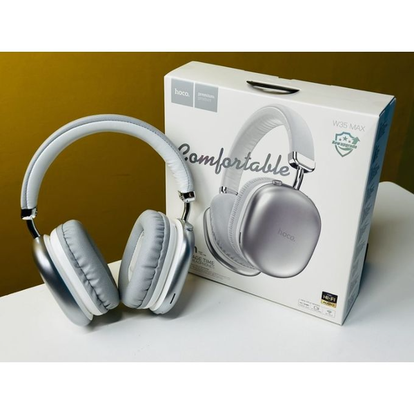 Casque Sans Fil Bluetooth 5.3 400mAh Carte TF Hoco W35 - Image 3