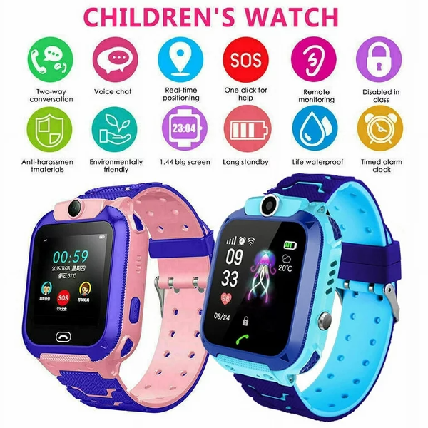  Smart Watch,Kids Phone Smartwatch w GPS - Image 1